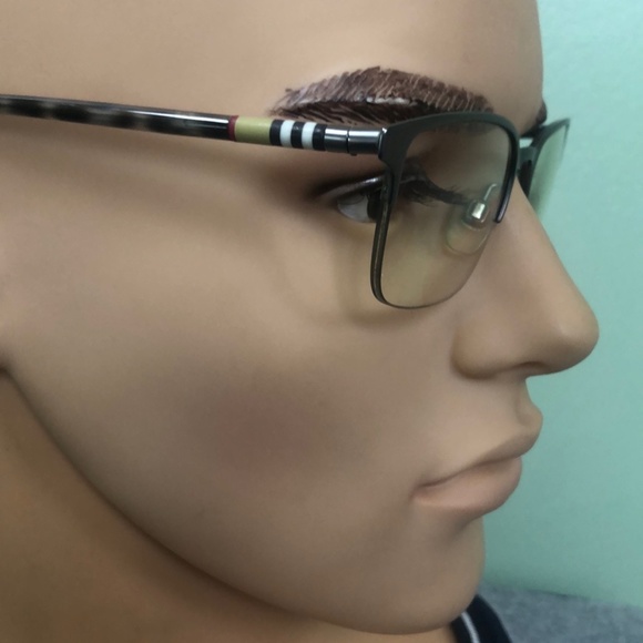 Burberry Matte Gunmetal Rx Eyeglasses COA54 18 145